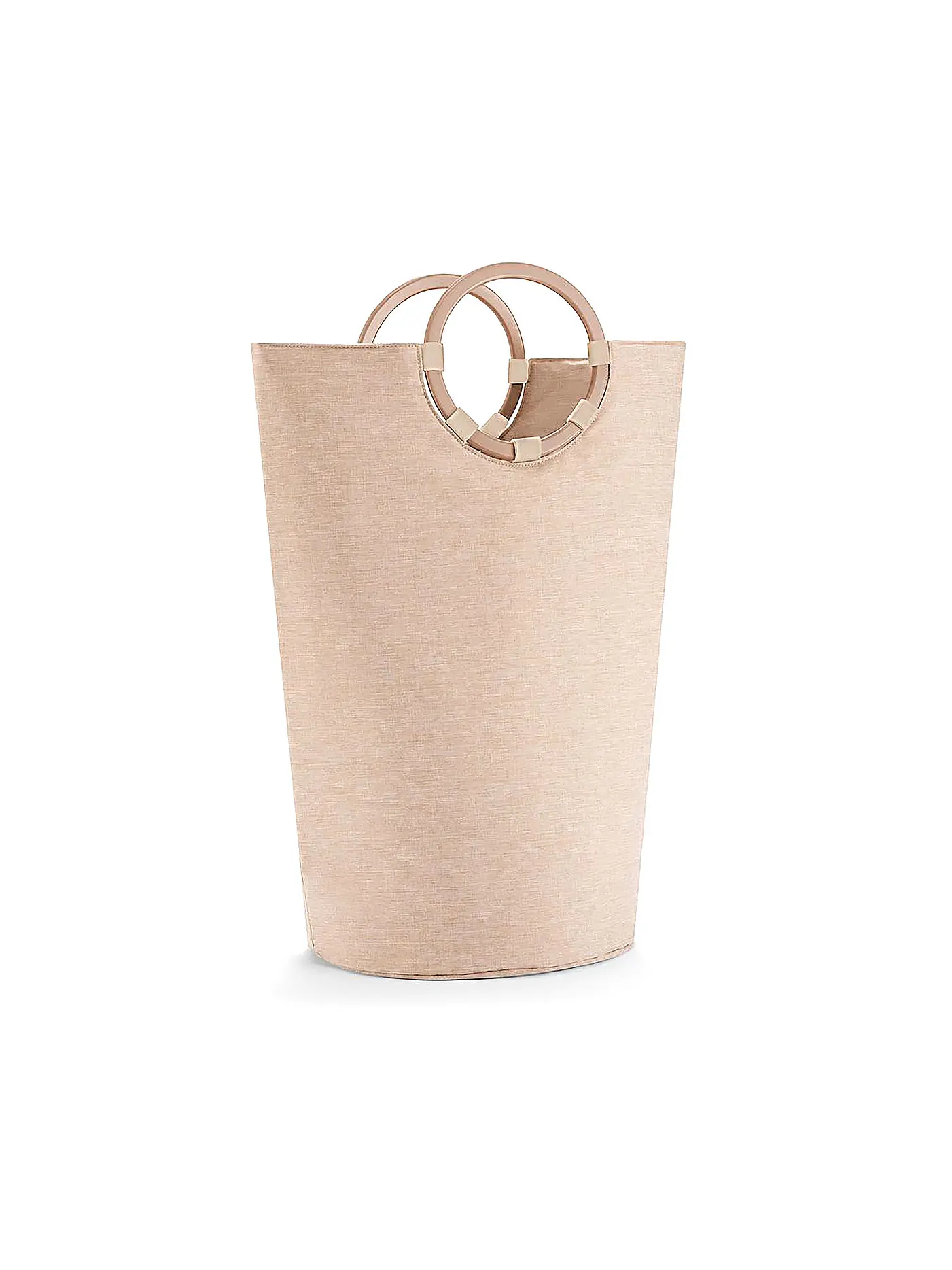 REISENTHEL | Wäschekorb - Loophome Rhombus M Light Grey | camel